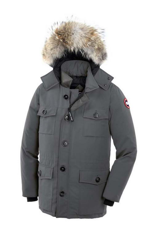 Canada Goose Banff Parka Men Down Jacket Grey E05