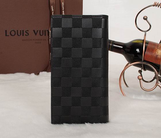 Louis Vuitton Wallet M62665 Black size 19*10cm [20170216010