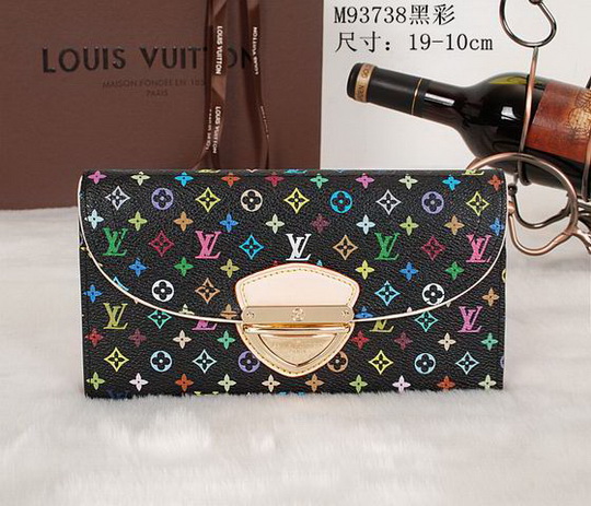 Louis Vuitton Wallet M93738 Black