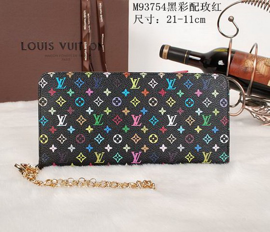 Louis Vuitton Wallet M93754 Pink size 21*11cm