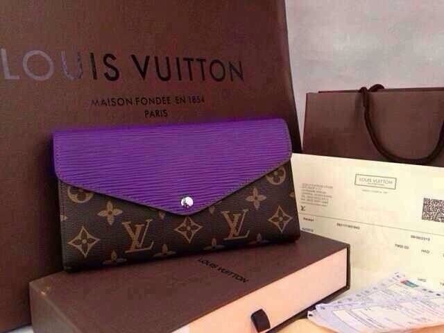 Louis Vuitton Wallet 60498 Purple