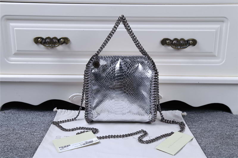 Stella McCartney Bag S-895 Snake Silver