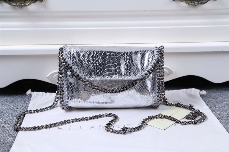 Stella McCartney Bag S-896 Snake Silver