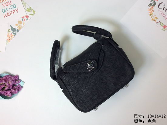 Hermes Bag Hermes Lindy Mini 1028 Black