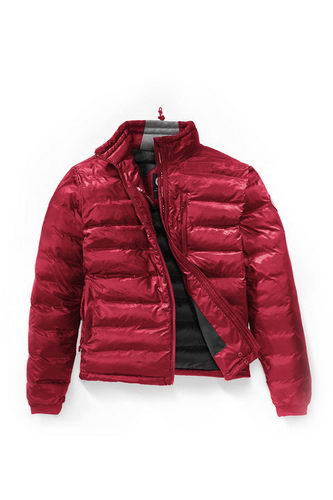 Canada Goose Jacket Mens LODGE DOWN JACKET Red