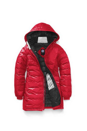 Canada Goose Jacket Wmns CAMP HOODY Red