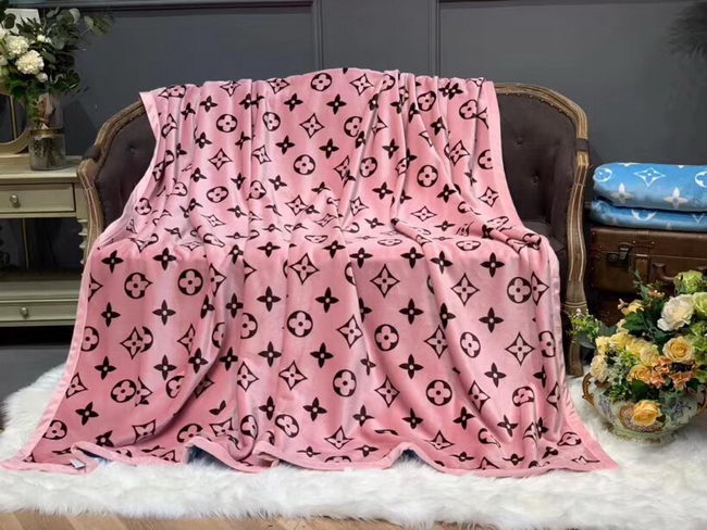 lv blanket pink