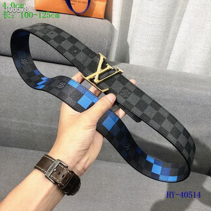 Louis Vuitton 2020 LV Shape Clouds 40mm Reversible Waist Belt - Blue Belts,  Accessories - LOU810682