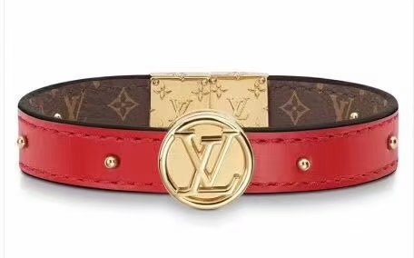 Bracelet Louis Vuitton Khaki in Steel - 33522082