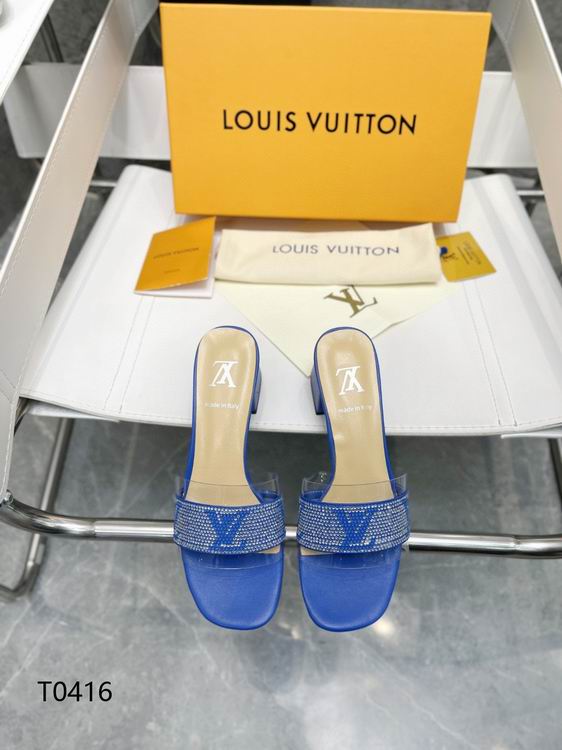 Louis Vuitton Mid Heel Shoes ID:20230215-73