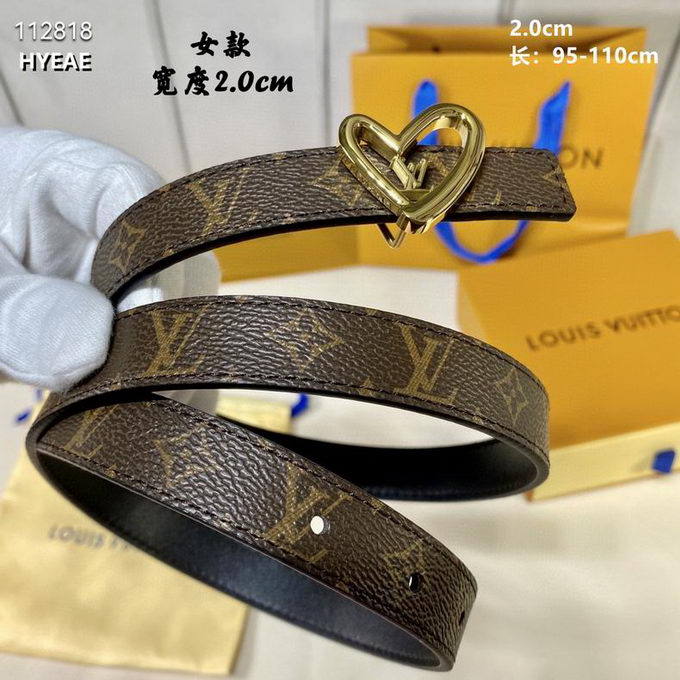 LV Dove belt M0576T 40mm 皮帶, 名牌, 飾物及配件- Carousell