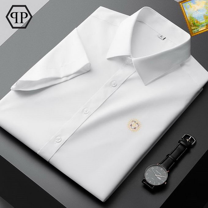 Philipp Plein Short Sleeve Shirt Mens ID:20240703-367
