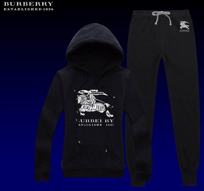 Burberry Tracksuit Big Black Wmns