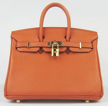 Hermes Birkin 25 Orange/ Gold