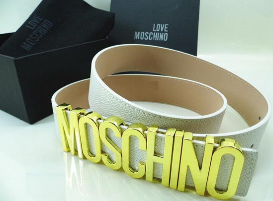 Moschino Belt White